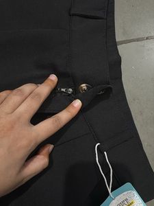 Classic Black Wide-Leg Pants