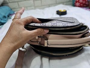 Vintage-Inspired Monogram Bee Dome Bag