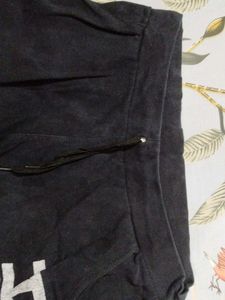 Black 'Happiness' Joggers
