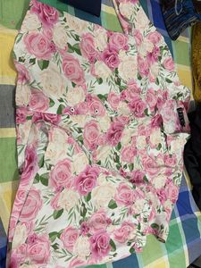 Floral Print Kurta Set
