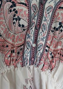 price Drop :: Pink Paisley Print Mini Dress