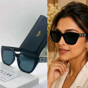Celine Black Cat-Eye Sunglasses