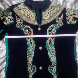 Embroidered Georgette Kurta