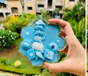 Travel Themed Decorative candle