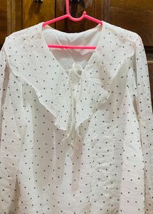 Polka dot top