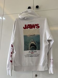 White Jaws Hoodie