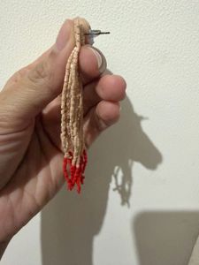 Beaded Tassel Earrings