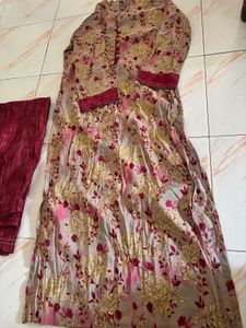 Beautiful Floral Print Kurta