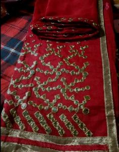 Heavy Work Kurta Set Material