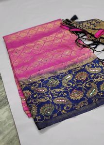 Sale🥳 Georgette Saree Without Blouse