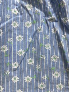 Baby Girl's Blue Floral Frock, Dress