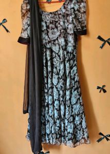 Trending anarkali full flare dress