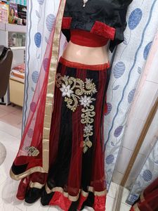 lehenga choli with dupatta for girl