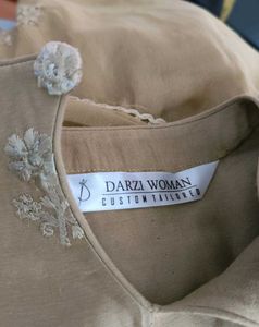 women's kurta set tan 😍