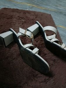 Stylish White Strap Sandals