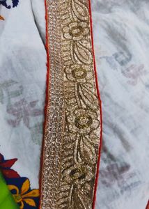 set of two laces for chaniya choli or lehenga and dupatta