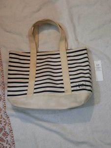 GAP Striped Tote Bag