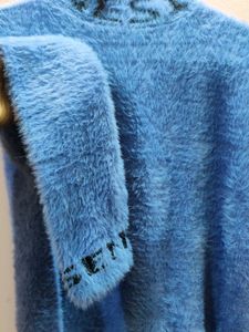 Imported Knit High Neck Sweater with Long Sleeves