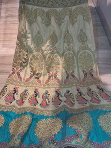 Pink Embellished lehanga