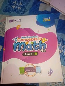Learning Book For Class 8 Student Math
