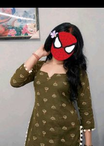Beautiful Floral Print short kurti