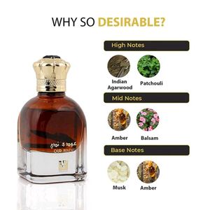Arabic Oud Hindi Perfume By NUSUK