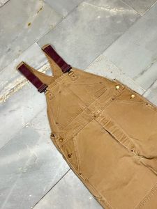 Carhartt Tan utility dungaree