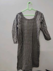 Checked Kurta
