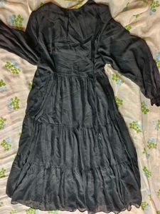 Black Maxi dress / Anarkali (Women's)