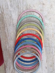 Boho Stackable Thread Bangles