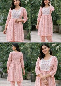 Embroidered Kurta Set