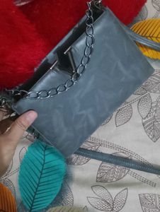 Stylish Grey Crossbody Bag