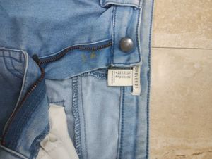 Light Wash Denim Skinny Jeans