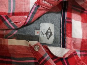Lee Cooper Chic Red Plaid Flannel Shirt