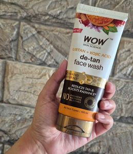 WOW Skin Science Ubtan + Kojic Acid Face Wash