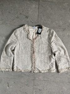 beige bommer jacket