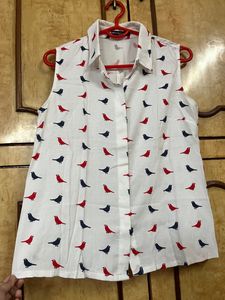 Global republic sleeveless shirt