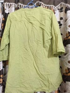 Light Green Embroidered Kurta