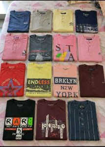 16 shirts combo