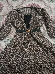 Leopard Print Dress
