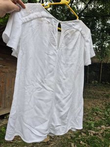 White summer top