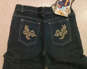 Y2K Dark Blue Straight Fit Denim Jeans