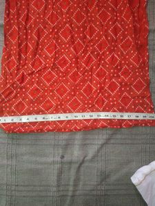 Top Kurti With Skirt