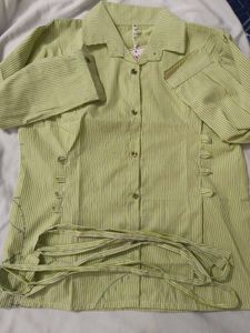 Chic Striped Corset Top