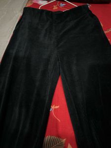 Black Wide Trouser