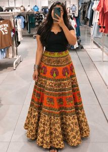Navratri Style Wrap Around Skirt
