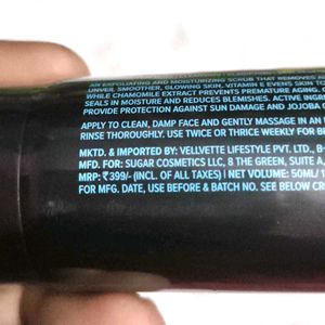 SUGAR Aquaholic Pore Scrub