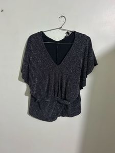 Sparkly Layered Top