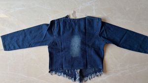 Fringed Denim Jacket