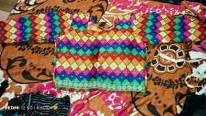 multi colour blouse